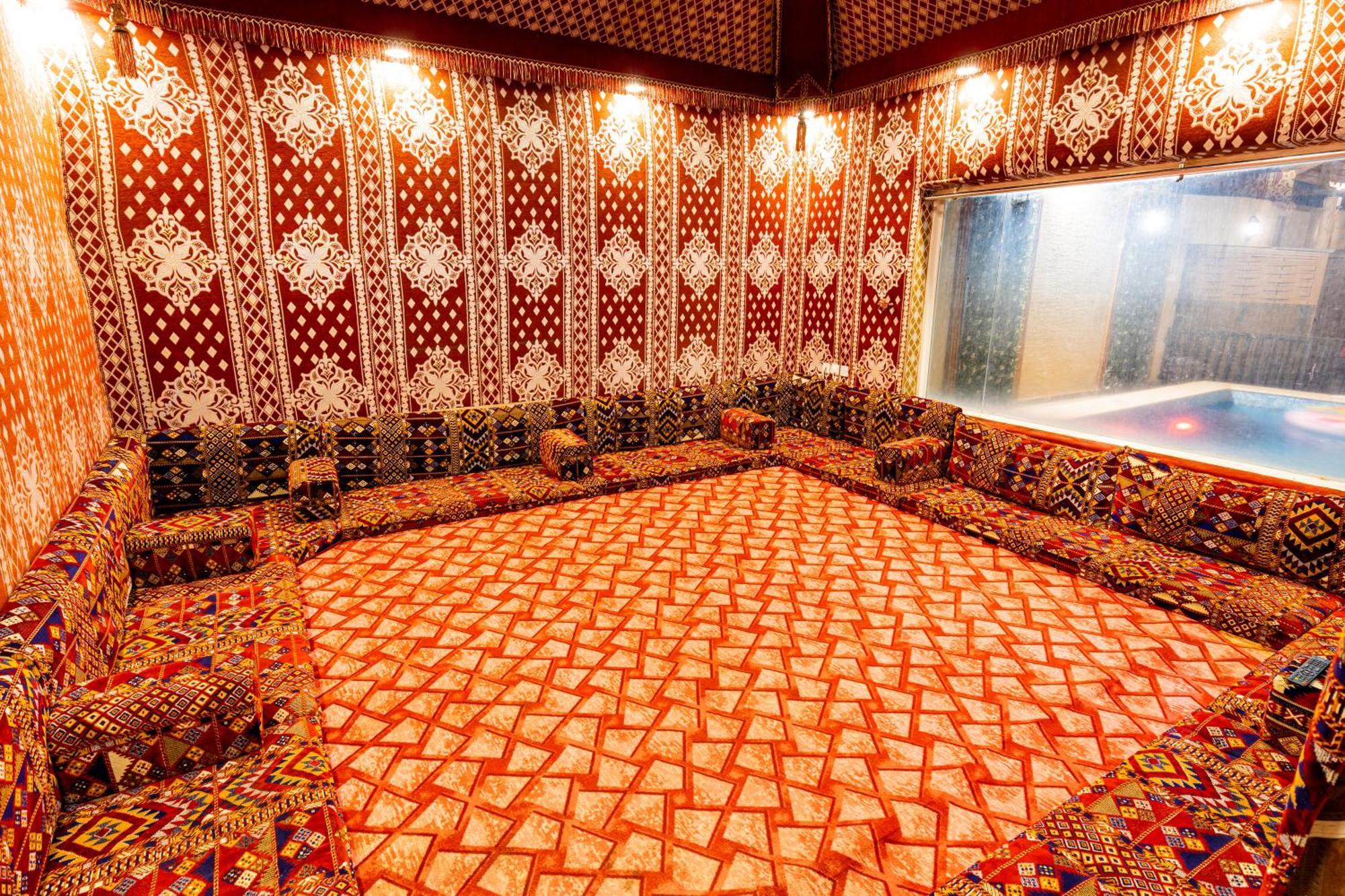 شاليهات الكوخ السويسري وأكوابارك Villa Ash Shishah Eksteriør billede